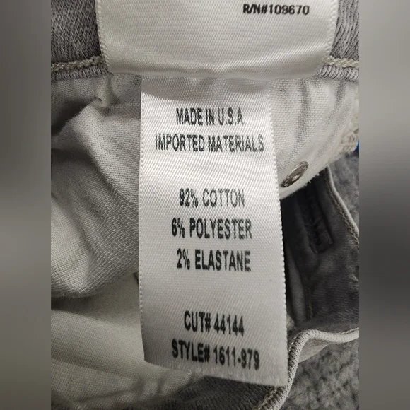 Citizens of Humanity Uber High Rise Jeans in Light Gray Size 30, LIKE NEW - Picture 8 of 14